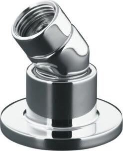 Kohler K-977-CP Stillness Deck- Or Bath-Mount Handshower Holder With Hoses - Polished Chrome