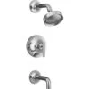 Kohler K-T14421-4-CP One Handle Tub & Shower Faucet Trim Kit - Polished Chrome