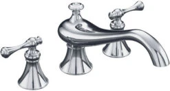 Kohler K-T16119-4A-BV Two Handle Roman Tub Faucet Trim Kit - Brushed Bronze