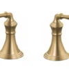Kohler K-T413-4-BV Two Handle Valve Only Faucet Trim Kit - Brushed Bronze