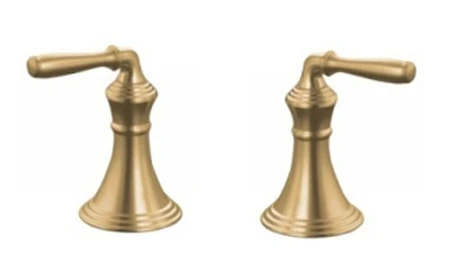 Kohler K-T413-4-BV Two Handle Valve Only Faucet Trim Kit - Brushed Bronze 1 Kohler K-T413-4-BV Two Handle Valve Only Faucet Trim Kit - Brushed Bronze