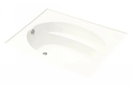 Kohler K-1113-F-0 Windward 5' Bath With Tile Flange - White 1 Kohler K-1113-F-0 Windward 5' Bath With Tile Flange - White