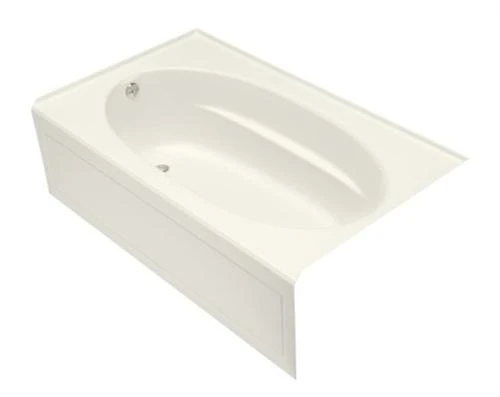 Kohler K-1113-LA-96 Windward 5' Bath With Integral Apron And Left Hand Drain - Biscuit 1 Kohler K-1113-LA-96 Windward 5' Bath With Integral Apron And Left Hand Drain - Biscuit