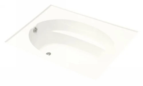 Kohler K-1115-L-0 Windward 6' Bath With Integral Flange And Left Hand Drain - White 1 Kohler K-1115-L-0 Windward 6' Bath With Integral Flange And Left Hand Drain - White