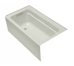 Kohler K-1123-LA-95 Archer? 5' Bath With Integral Apron And Left Hand Drain - Ice Grey