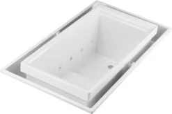Kohler K-1188-RE-0 Sok Overflowing Bath With Effervescence And Right-Hand Drain - White