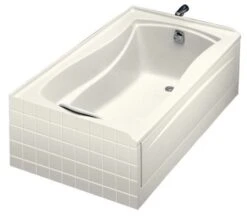 Kohler K-1242-R-96 Mariposa 5' Bath With Tile Flange And Right Hand Drain - Biscuit