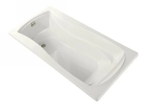Kohler K-1259-L-0 Mariposa 6' Bath With Integral Flange And Left Hand Drain - White 1 Kohler K-1259-L-0 Mariposa 6' Bath With Integral Flange And Left Hand Drain - White