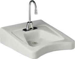 Kohler K-12636-0 Morningside 20" Wall Mounted Lavatory Sink - White