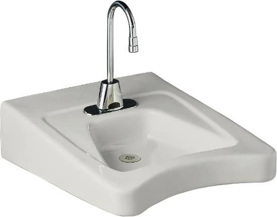 Kohler K-12636-0 Morningside 20" Wall Mounted Lavatory Sink - White