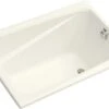 Kohler K-1490-X-96 Greek 4 Foot Drop In Soaking Tub - Biscuit