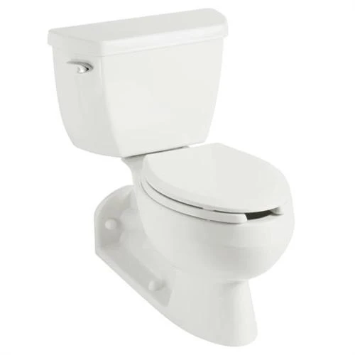 Kohler K-3652-0 Barrington Pressure Lite 1.0 GPF Toilet - White 1 Kohler K-3652-0 Barrington Pressure Lite 1.0 GPF Toilet - White
