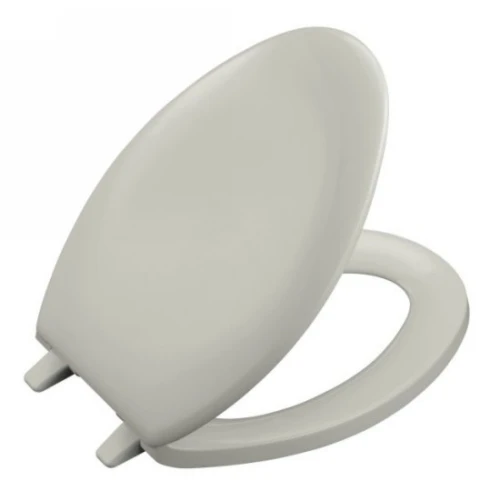 Kohler K-4659-95 Bancroft Traditional Elongated Closed Front Toilet Seat - Ice Grey 1 Kohler K-4659-95 Bancroft Traditional Elongated Closed Front Toilet Seat - Ice Grey