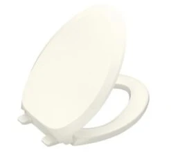 Kohler K-4713-96 French Curve Quiet Close Quick-Release Toilet Seat - Biscuit