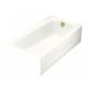 Kohler K-506-0 Mendota 5' Bath With Right-Hand Drain - White