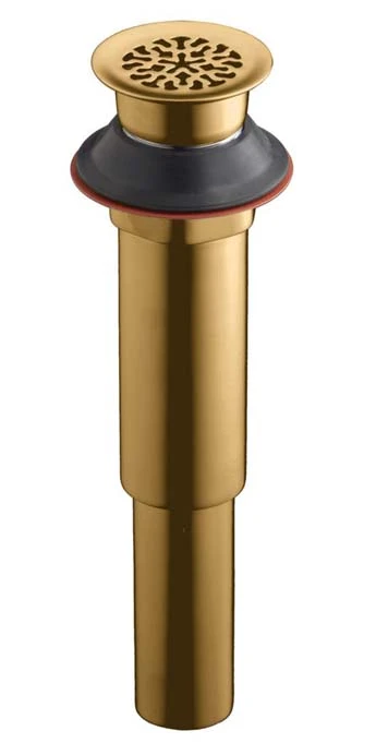 Kohler K-7108-BV Decorative Lavatory Grid Drain With Snowflake Design - Brushed Bronze 1 Kohler K-7108-BV Decorative Lavatory Grid Drain With Snowflake Design - Brushed Bronze