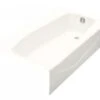 Kohler K-714-0 Villager Bath WIth 4" Ledge - White