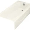 Kohler K-716-96 Villager Bath With Right-Hand Drain - Biscuit