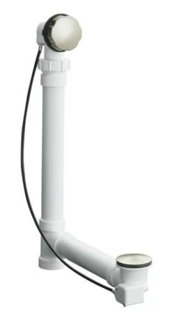 Kohler K-7213-BN Clearflo Cable Bath Drain With PVC Tubing - Vibrant Brushed Nickel