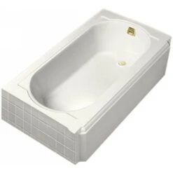 Kohler K-722-0 Memoirs 5' Bath With Right-Hand Drain - White