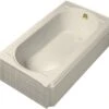 Kohler K-722-47 Memoirs 5' Bath With Right-Hand Drain - Almond