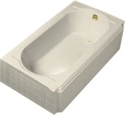 Kohler K-722-47 Memoirs 5' Bath With Right-Hand Drain - Almond