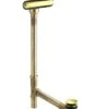 Kohler K-7271-AF Clearflo Slotted Overflow Brass Bath Drain - Vibrant French Gold