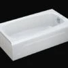 Kohler K-746-0 Seaforth Bath With Right-Hand Drain - White