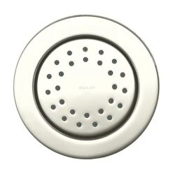 Kohler K-8013-SN WaterTile Round 27-Nozzle Bodyspray With Stimulating Spray - Polished Nickel