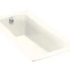 Kohler K-840-0 Maestro 66"x32" Bath Without Grip Rail Drillings - White