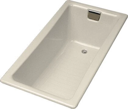 Kohler K-850-47 Tea-For-Two 5' Bath - Almond 1 Kohler K-850-47 Tea-For-Two 5' Bath - Almond