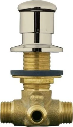 Kohler K-9530-SN Deck-Mount Two-Way Diverter Valve - Polished Nickel