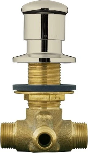 Kohler K-9530-SN Deck-Mount Two-Way Diverter Valve - Polished Nickel 1 Kohler K-9530-SN Deck-Mount Two-Way Diverter Valve - Polished Nickel