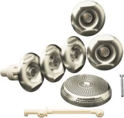 Kohler K-9695-BN Flexjet Whirlpool Trim Kit With Five Jets - Brushed Nickel