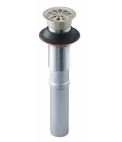 Kohler K-7129-BV Lavatory Grid Drain Without Overflow - Brushed (Pictured In Brushed Nickel)