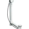 Kohler K-7213-BV Clearflo Cable Bath Drain With PVC Tubing - Vibrant Brushed Bronze (Pictured In Polished Chrome)
